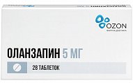 Купить оланзапин, таблетки диспергируемые в полости рта 5 мг, 28 шт в Городце