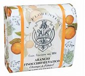 Купить la florentina (ла флорентина) мыло апельсин и дикий фенхель 106 г в Городце