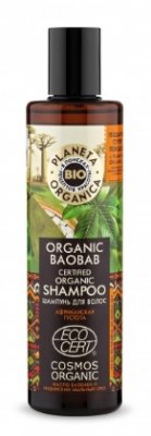 Купить планета органика (planeta organica) organic baobab шампунь для волос, 280мл в Городце