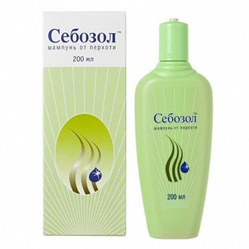 Себозол, шампунь от перхоти, 200мл Себозол, шампунь от перхоти, 200мл