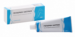 Купить гепарин натрия, гель для наружного применения 1000ме/г, 100 г в Городце