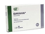 Купить бикана, таблетки, покрытые пленочной оболочкой 50мг, 28 шт в Городце