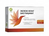 Купить м актив железо бисглицинат, таблетки массой 1200 мг, 30 шт бад в Городце
