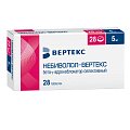 Купить небиволол-вертекс, таблетки 5мг, 28 шт в Городце