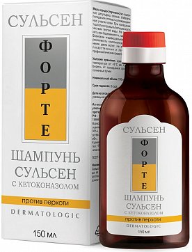 Сульсен Форте шампунь с кетоконазолом, 150мл