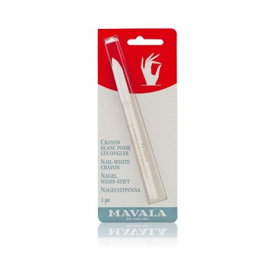 Купить мавала (malava), карандаш для ногтей nail-white crayon, 1 шт в Городце