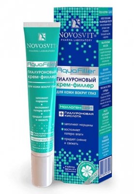 Купить novosvit (новосвит) aquafiller филлер гиалуроновый для кожи вокруг глаз, 20мл в Городце