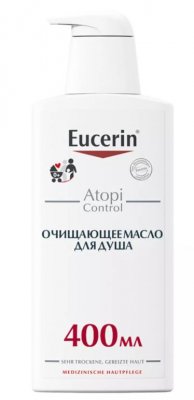 Купить eucerin atopicontrol (эуцерин) масло для душа очищающее 400 мл в Городце