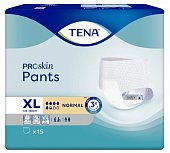 Купить tena proskin pants normal (тена) подгузники-трусы размер xl, 15 шт в Городце