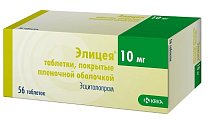 Купить элицея, таблетки, покрытые пленочной оболочкой 10мг, 56 шт в Городце