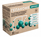 Купить гепакомб детокс, порошок для приготовления раствор для приема внутрь 6г, 30шт бад в Городце