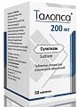 Купить талопса, таблетки, покрытые пленочной оболочкой 200 мг 50 шт в Городце