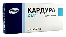Купить кардура, таблетки 2мг, 30 шт в Городце