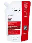 Купить vichy dercos (виши) шампунь против выпадения волос energy+, 500 мл 1 шт eco-refill сменный блок в Городце