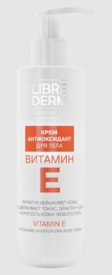 Купить librederm витамин е (либридерм) крем-антиоксидантный для тела, 200мл в Городце