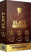Купить klatz (клатц) набор для мужчин зубная паста коньяк, виски и ром 75мл №3+зубная щетка жесткая в Городце