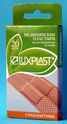 Купить luxplast (люкспласт) пластырь полимерный телесный 19 х 72мм, 20 шт в Городце