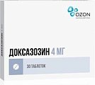 Купить доксазозин, таблетки 4мг, 30 шт в Городце