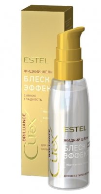 Купить estel (эстель) жидкий шелк для всех типов волос curex brilliance 100 мл в Городце