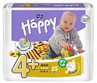 Купить bella baby happy (белла) подгузники 4+ макси+ 9-20кг 25 шт в Городце