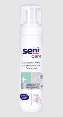 Купить seni care (сени кеа) шампунь-пенка для мытья волос без воды 200 мл в Городце