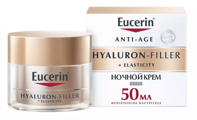 Купить eucerin hyaluron-filler+elasticity (эуцерин) крем для лица ночной 50 мл в Городце