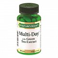 Купить nature's bounty (нэйчес баунти) мультидэй с экстрактом зеленого чая, таблетки 50 шт бад в Городце