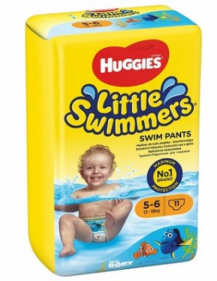 Купить huggies (хаггис) подгузники для плавания little swimmers 5-6 (12-18кг), 11 шт в Городце