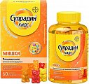 Купить супрадин кидс мишки, пастилки жевательные, 60 шт бад в Городце
