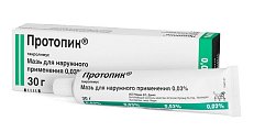 Купить протопик, мазь для наружного применения 0,03%, 30г в Городце