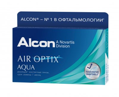 Купить контактные линзы air optix aqua, 6 pk в Городце