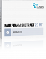 Купить валериана экстракт, таблетки, покрытые оболочкой 20мг, 50шт в Городце