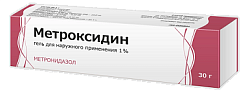 Купить метроксидин, гель для наружного применения 1%, 30г в Городце