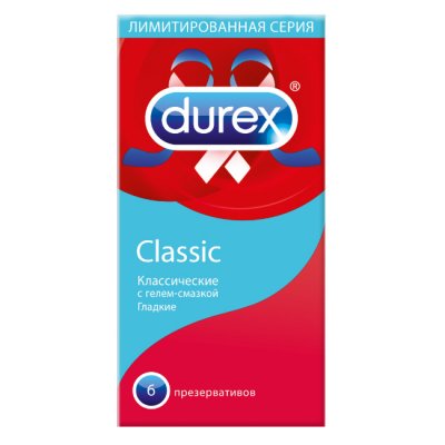 Купить durex (дюрекс) презервативы classic 6шт в Городце