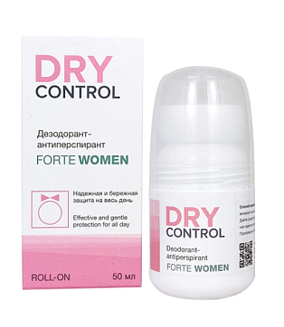 Dry Control Forte Women (Драй контрол) антиперспирант-ролик для женщин, 50мл