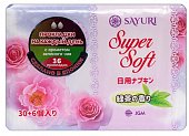 Купить sayuri (саюри) super soft прокладки ежедневные ароматом зеленого чая 36 шт. в Городце