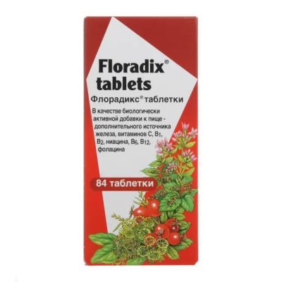 Купить флорадикс, таблетки 84 шт бад в Городце