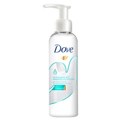 Купить dove (дав) молочко мицеллярное успокаивающее для снятия макияжа для чувствительной кожи, 120мл в Городце