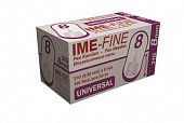 Купить иглы ime-fine для инъекций универсальные для инсулиновых шприц-ручек 31g (0,26мм х 8мм) 100 шт в Городце