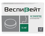 Купить веспирейт, таблетки с  пролонгированным высвобождением 15мг, 30шт в Городце