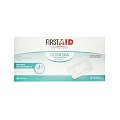 Повязка пластырного типа стерильная высокая впитываемость гипоаллергенно First Aid (Ферстэйд) 10х25см 10шт