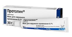 Купить протопик, мазь для наружного применения 0,1%, 30г в Городце