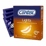 Contex (Контекс) презервативы Lights особо тонкие 3шт