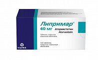 Купить липримар, таблетки покрытые пленочной оболочкой 40 мг, 100 шт в Городце