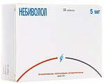 Купить небиволол, таблетки 5мг, 28 шт в Городце