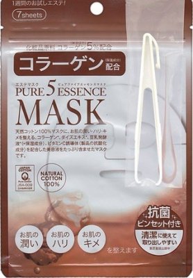 Купить japan gals (джапан галс) маска коллаген pure5 essential, 1 шт в Городце
