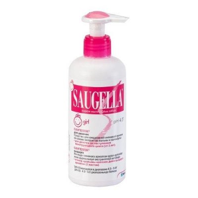 Купить saugella (саугелла) средство для интимной гигиены для девочек с 3 лет girl, 250мл в Городце