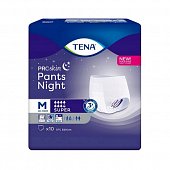 Купить tena proskin pants night super (тена) подгузники-трусы размер m, 10 шт в Городце