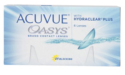 Купить контактные линзы acuvue (акувью) oasys with hydraclear plus, 6 шт, -1,75 (8,4) в Городце