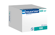 Купить тебантин, капсулы 300мг, 100 шт в Городце